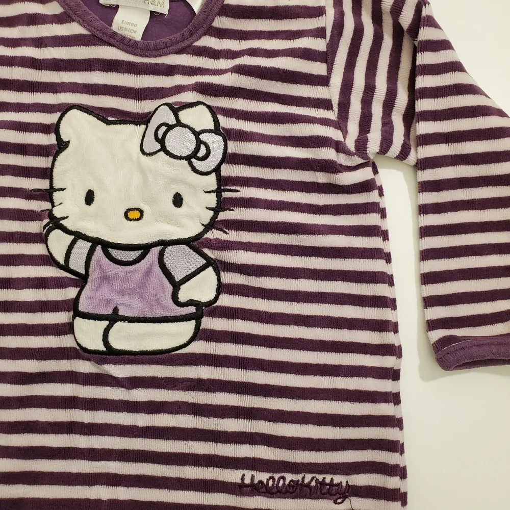 H&M Hello Kitty Girl's Long Sleeve 9-12m - Picture 2 of 4